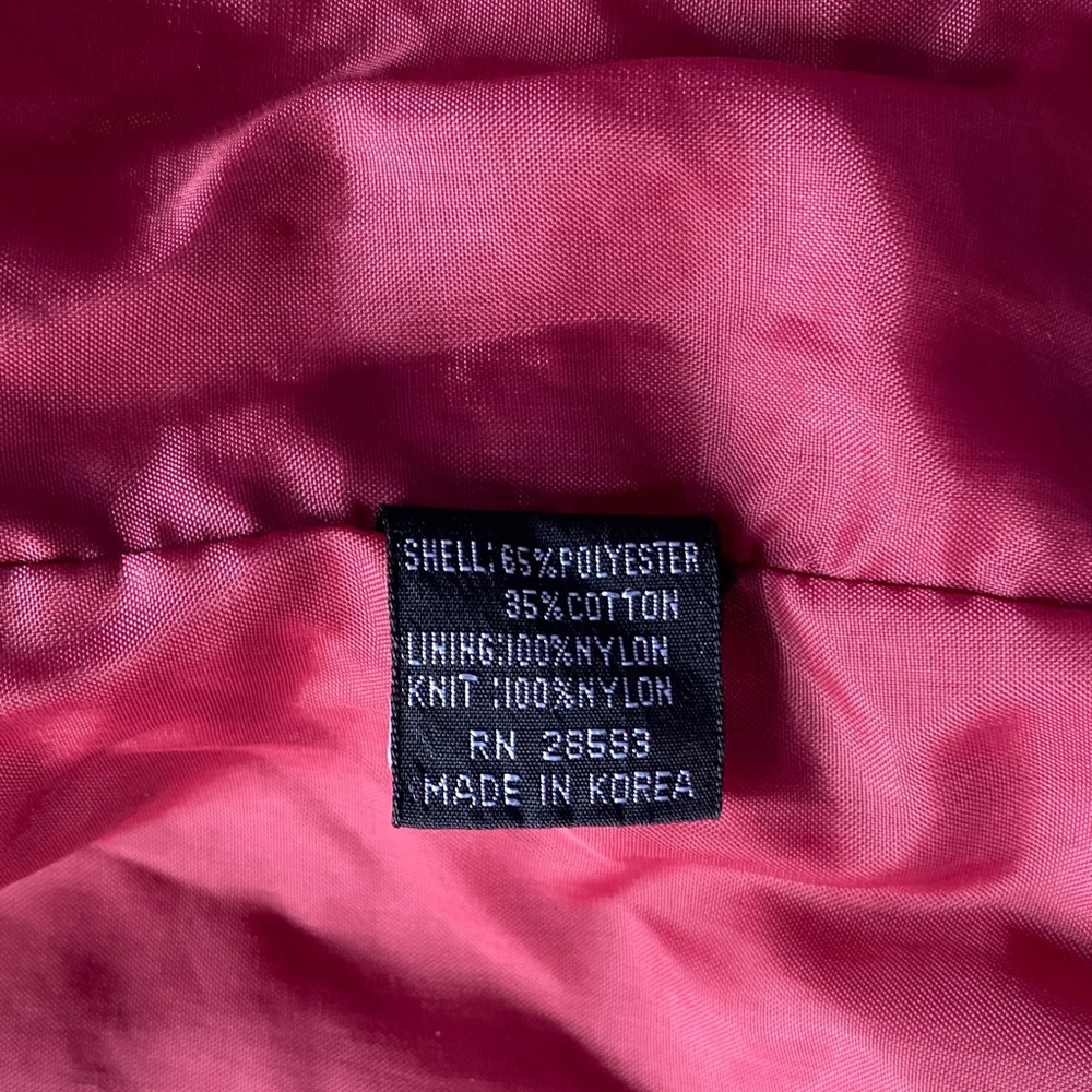 Members Only Crimson Iconic Racer Jacket - Picture 5 of 9